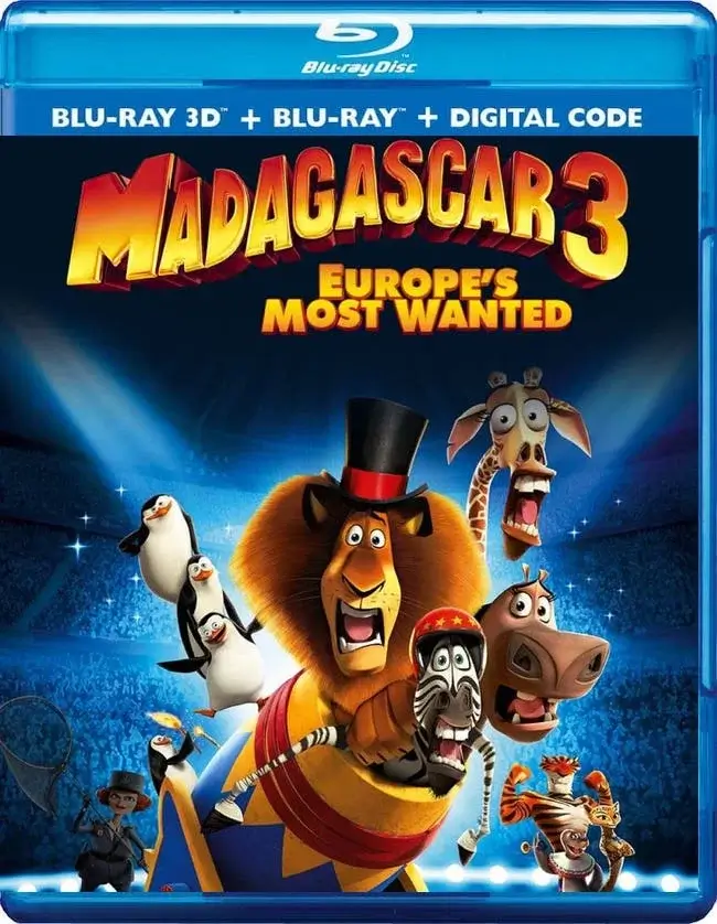 Madagascar 3: Europe's Most Wanted 3D 2012