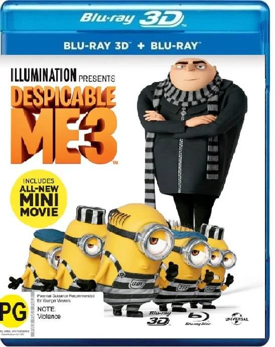 Despicable Me 3 3D 2017