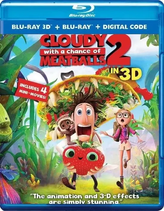Cloudy with a Chance of Meatballs 2 3D 2013