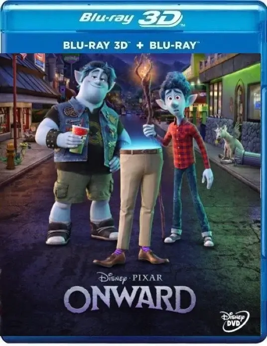 Onward 3D Blu Ray 2020